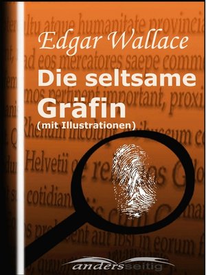 cover image of Die seltsame Gräfin (mit Illustrationen)